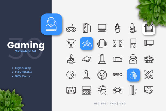 Enhance Your Designs with Gaming Icons