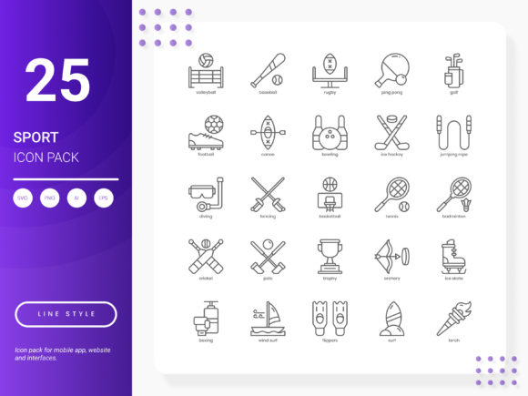 Explore the Versatile Sport Icon Pack