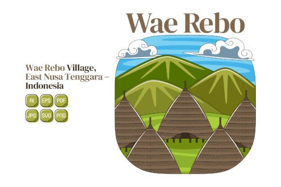 Exploring the Versatility of Wae Rebo Vector Illustration
