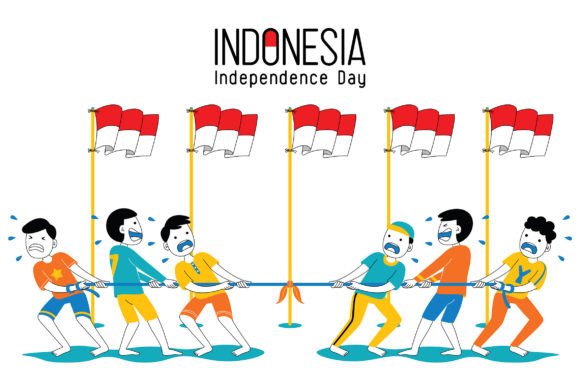 Indonesia Independence Day Vector 02: A Versatile and Creative Solution for Your Design Needs