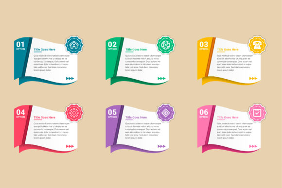 Six Flag Infographic Pastel: A Modern Design Essential