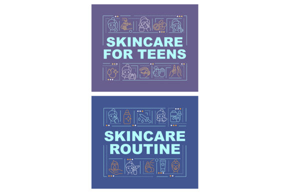 Skincare Routine Banner Set for All