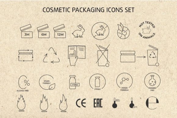 Understanding Cosmetic Packaging and the Versatility of Cosmetic Packaging Icons Set